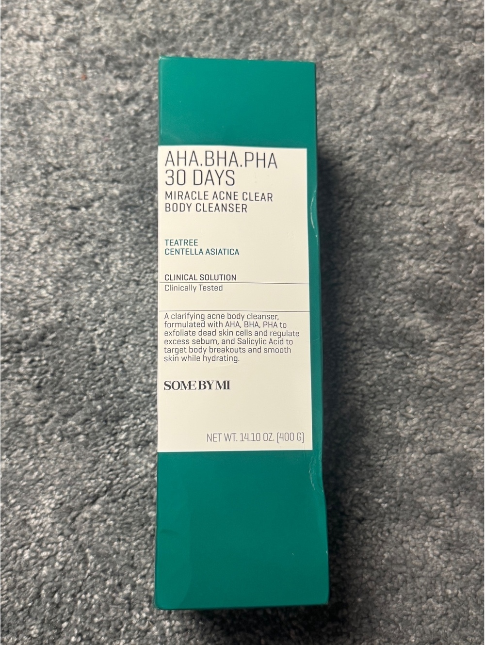 SOME BY MI AHA BHA PHA 30 Days Miracle Acne Clear Body Cleanser 400g